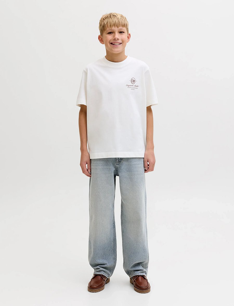 Jack & Jones - JJIALEX JJNORREBRO SQ 150 SN JNR - loose jeans - blue denim - 4