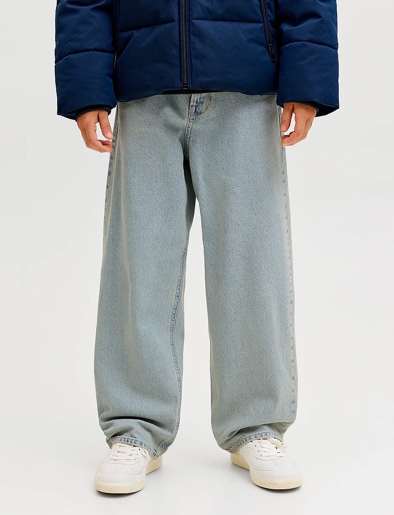 Jack & Jones - JJIALEX JJORIGINAL SQ 205 SN JNR - loose jeans - blue denim - 0