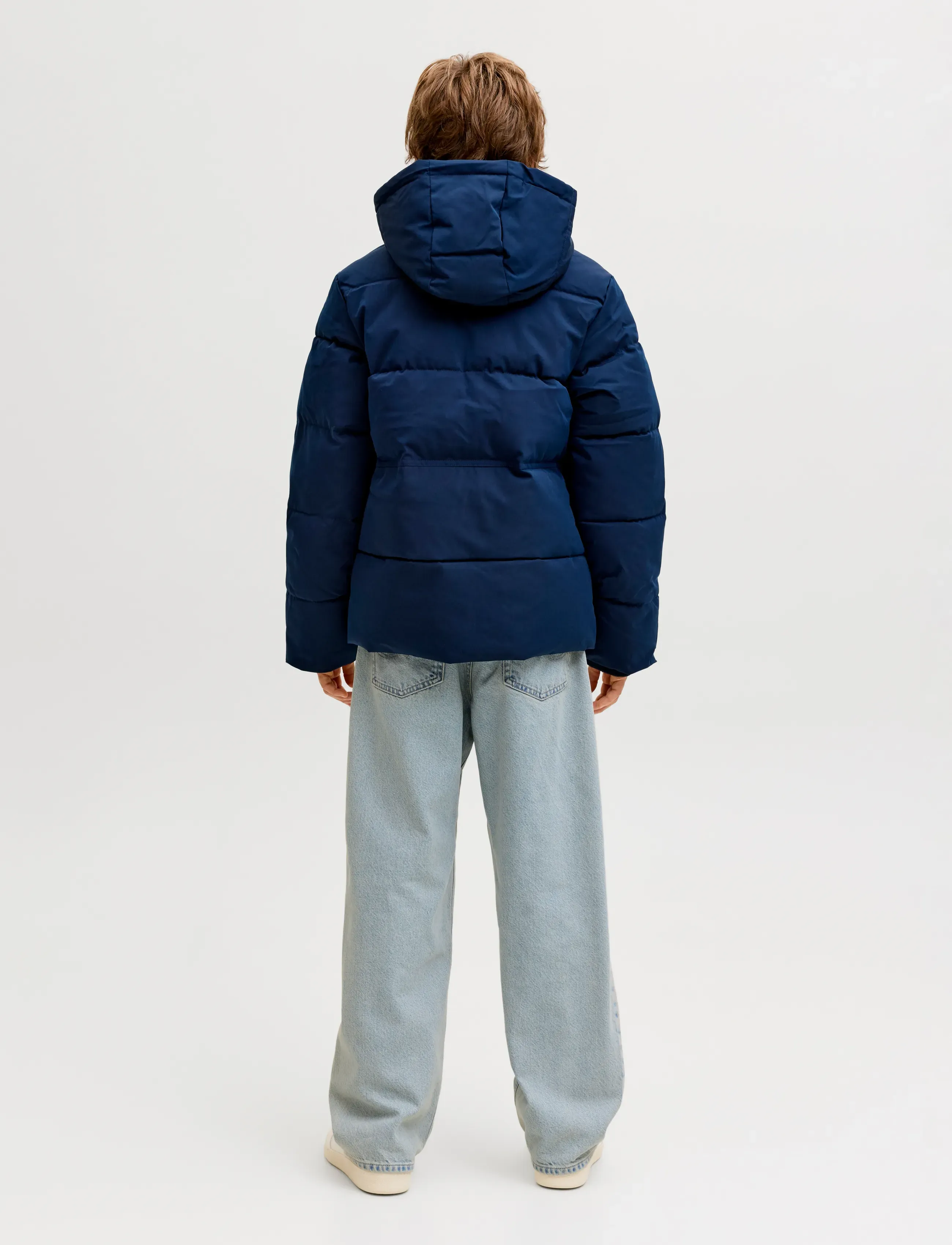 Jack & Jones - JJIALEX JJORIGINAL SQ 205 SN JNR - loose jeans - blue denim - 3
