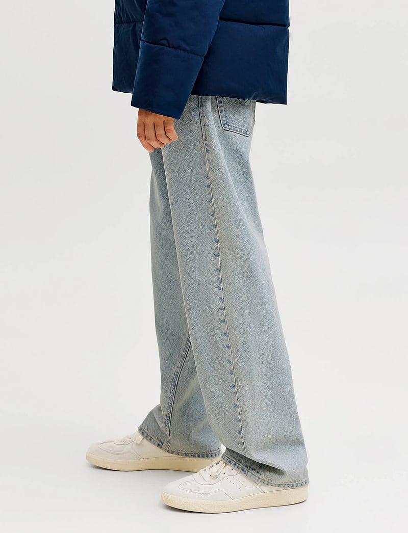 Jack & Jones - JJIALEX JJORIGINAL SQ 205 SN JNR - loose jeans - blue denim - 5