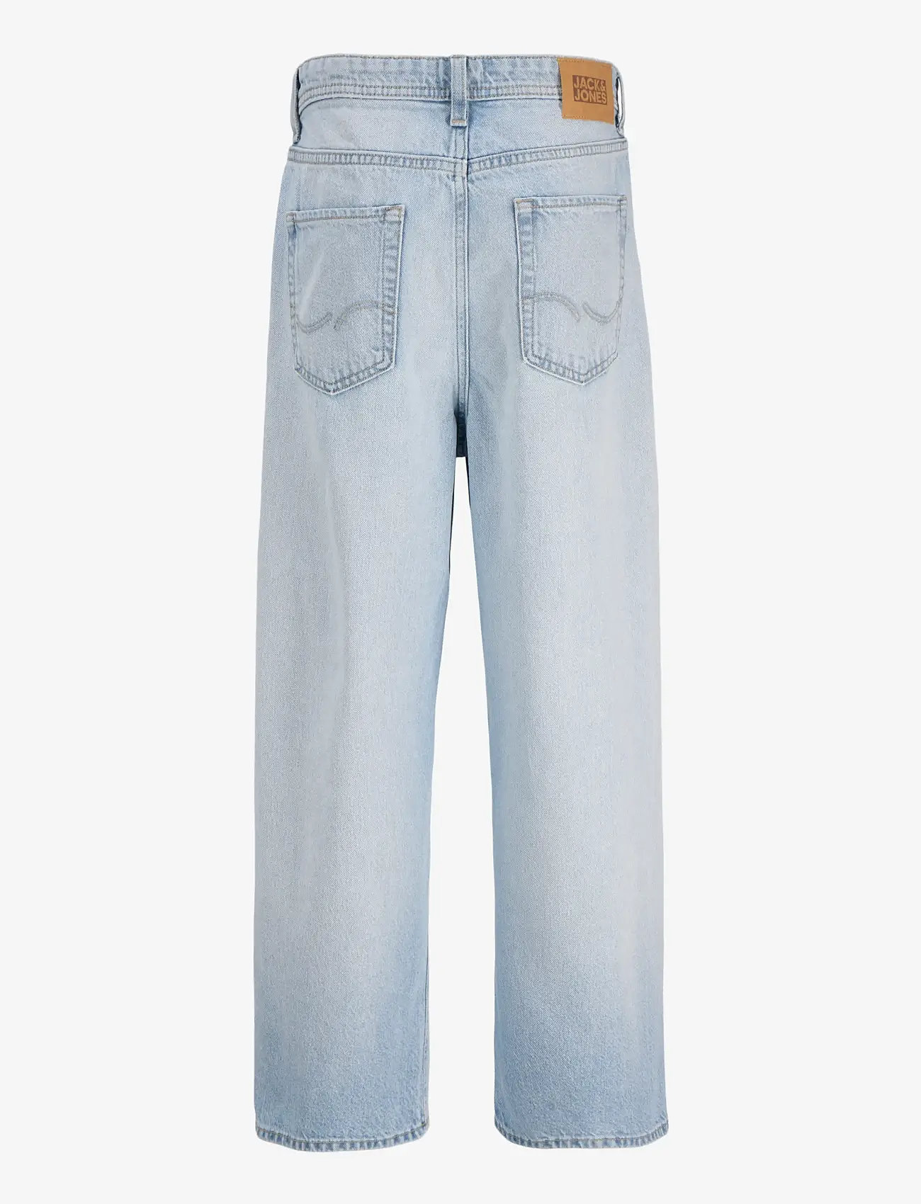 Jack & Jones - JJIDAVE JJORIGINAL SQ 151 SN JNR - hosen mit weitem bein - blue denim - 2