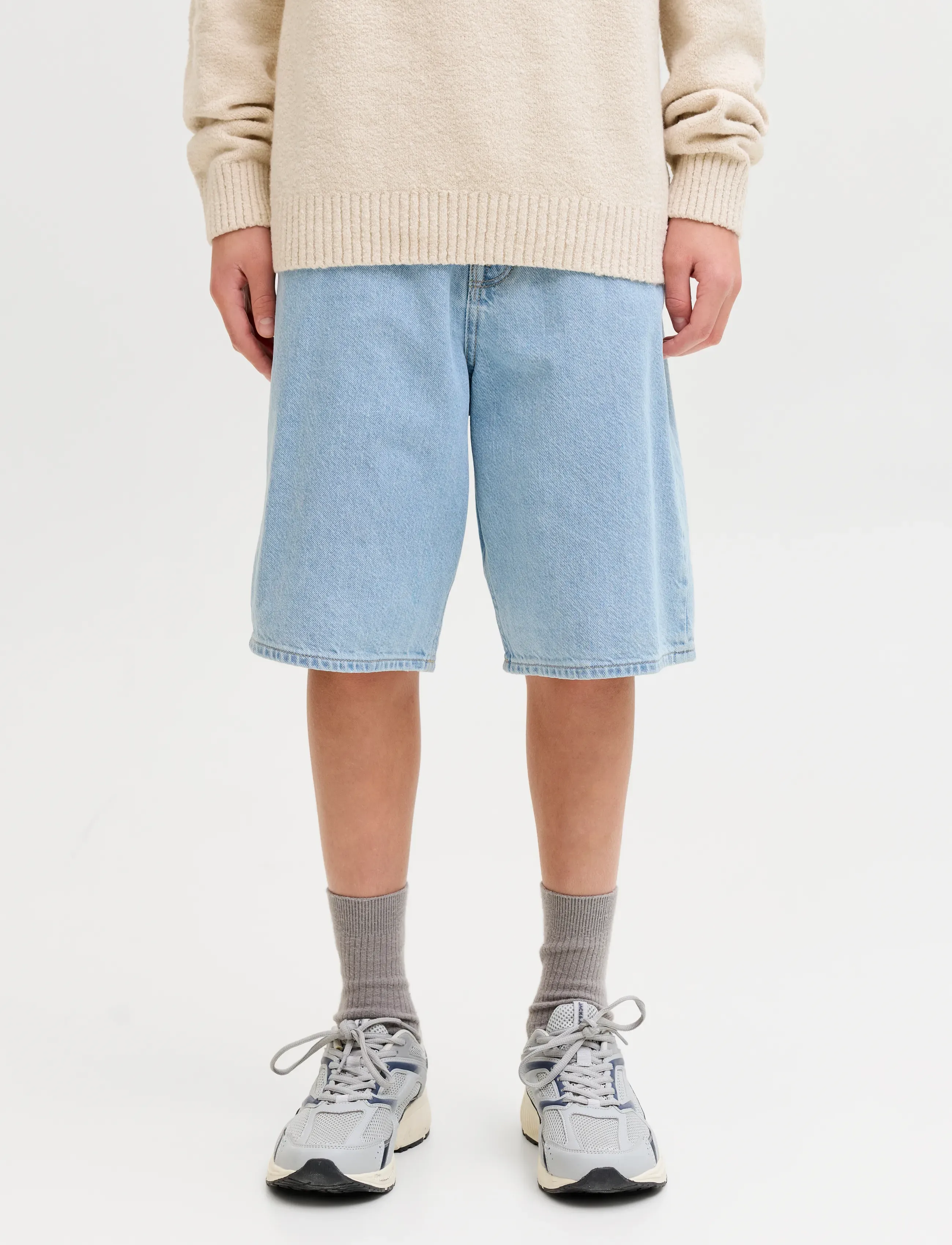 Jack & Jones JJIALEX JJORIGINAL SHORTS SQ 738 SN JNR - Shortsit - BLUE DENIM / blue