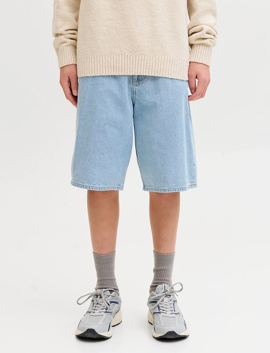 Jack & Jones - JJIALEX JJORIGINAL SHORTS SQ 738 SN JNR - jeansshorts - blue denim - 0