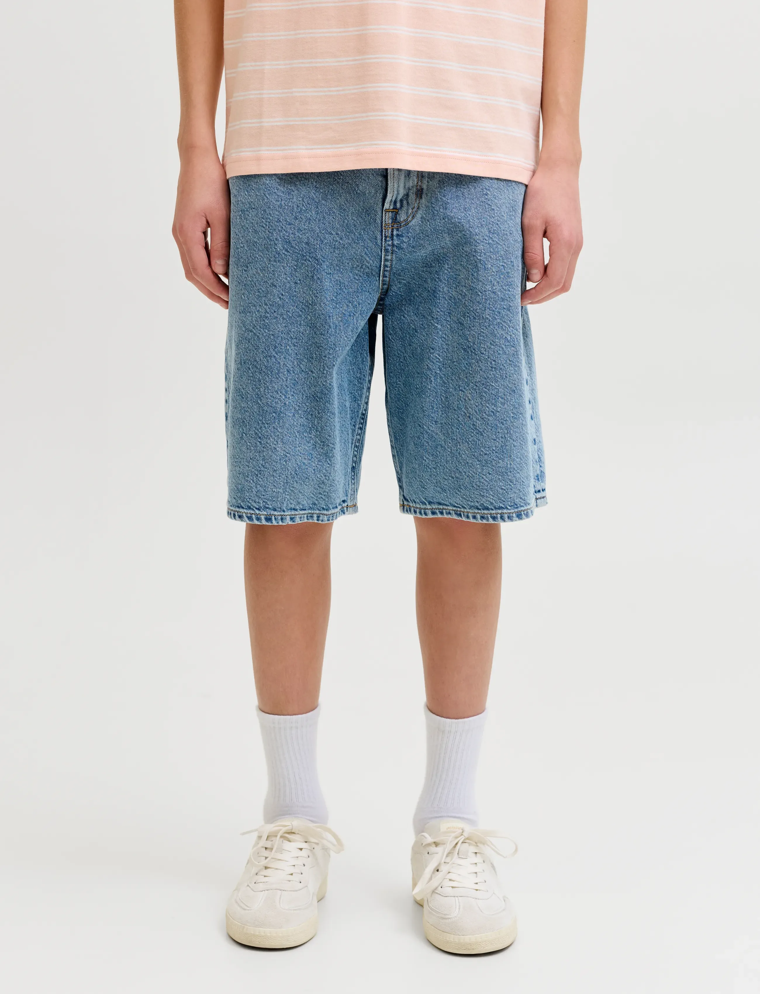 Jack & Jones JJIALEX JJORIGINAL SHORTS SQ 731 SN JNR - Shortsit - BLUE DENIM / blue