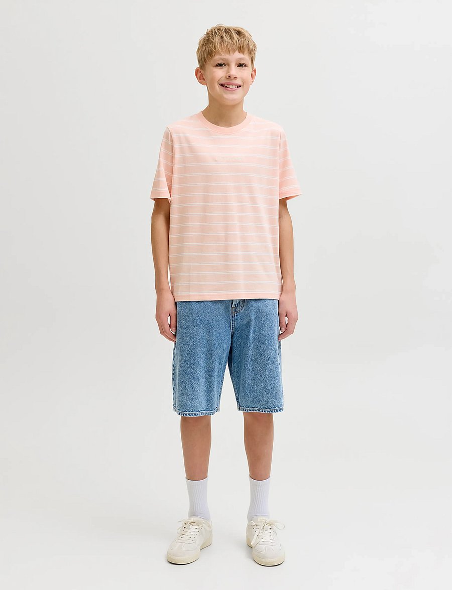 Jack & Jones - JJIALEX JJORIGINAL SHORTS SQ 731 SN JNR - denimshorts - blue denim - 4