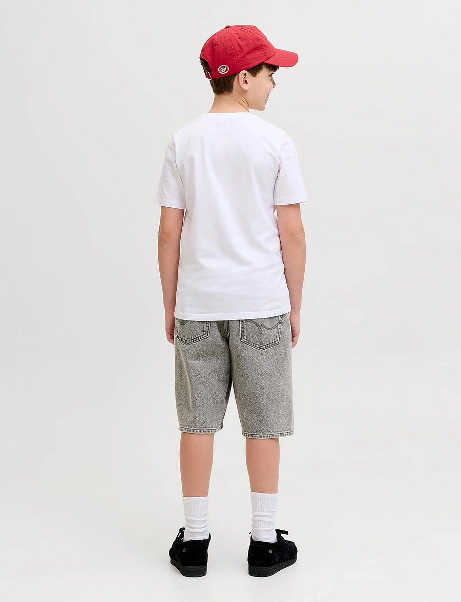 Jack & Jones - JJIALEX JJORIGINAL SHORTS SQ 732 SN JNR - jeansshorts - grey denim - 3
