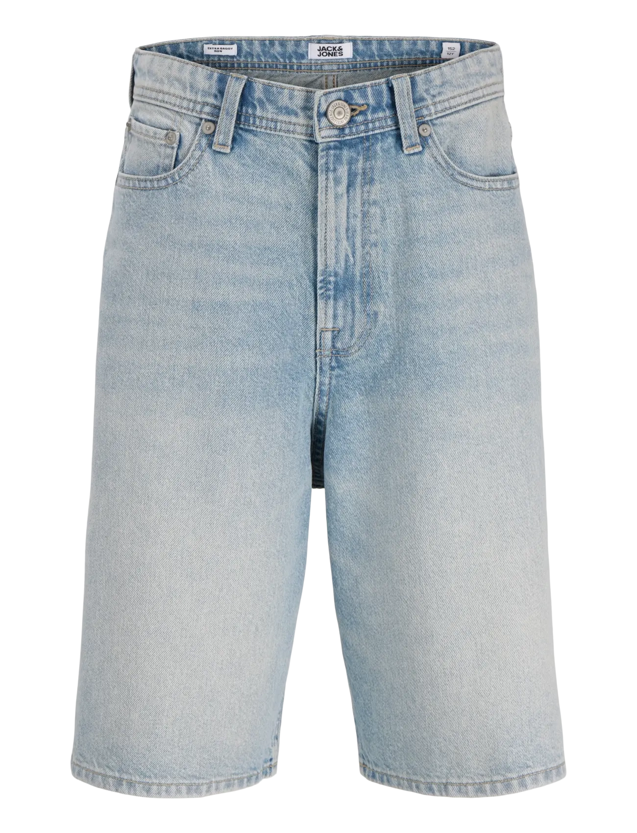 Jack & Jones JJIRON JJORIGINAL SHORTS SQ 150 SN JNR - Shorts - BLUE DENIM / blue