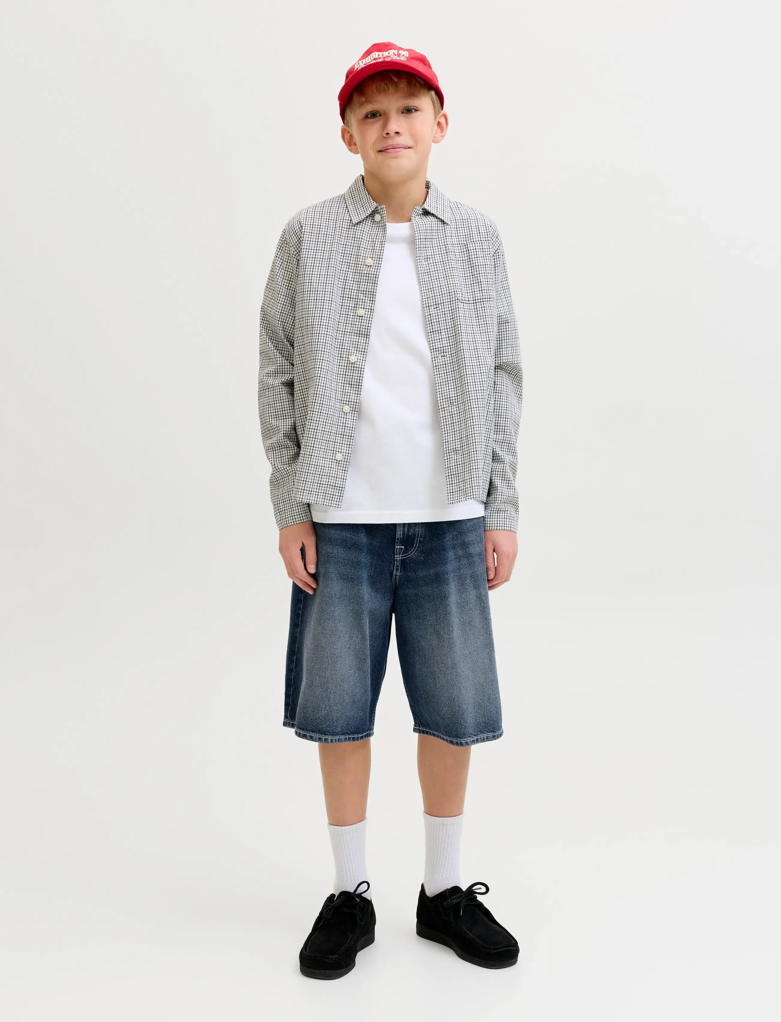 Jack & Jones - JJIRON JJORIGINAL SHORTS SQ 138 SN JNR - casual shorts - blue denim - 4