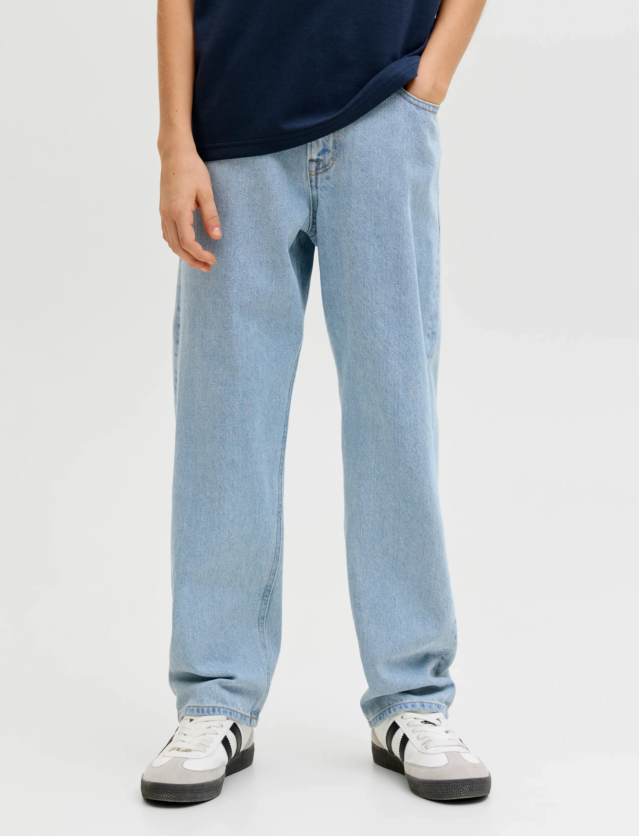 Jack & Jones JJICHRIS JJORIGINAL AT 041 JNR - Regular jeans - BLUE DENIM / blue