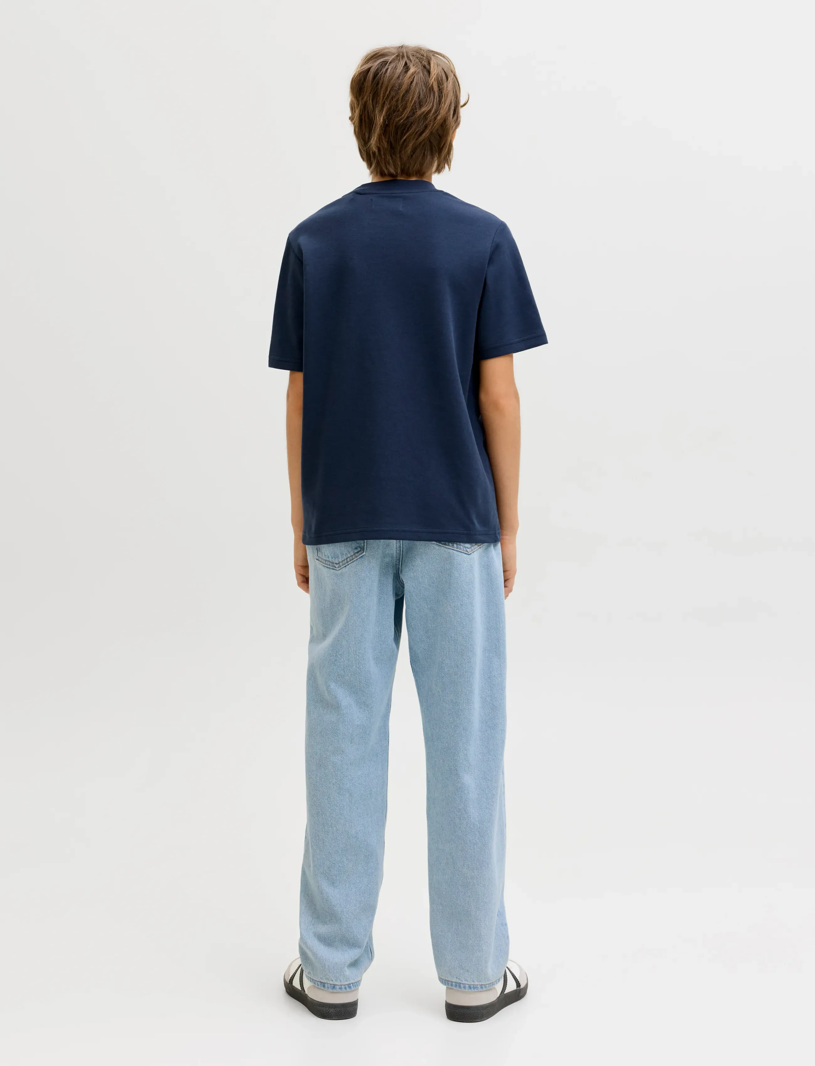 Jack & Jones - JJICHRIS JJORIGINAL AT 041 JNR - regular jeans - blue denim - 3