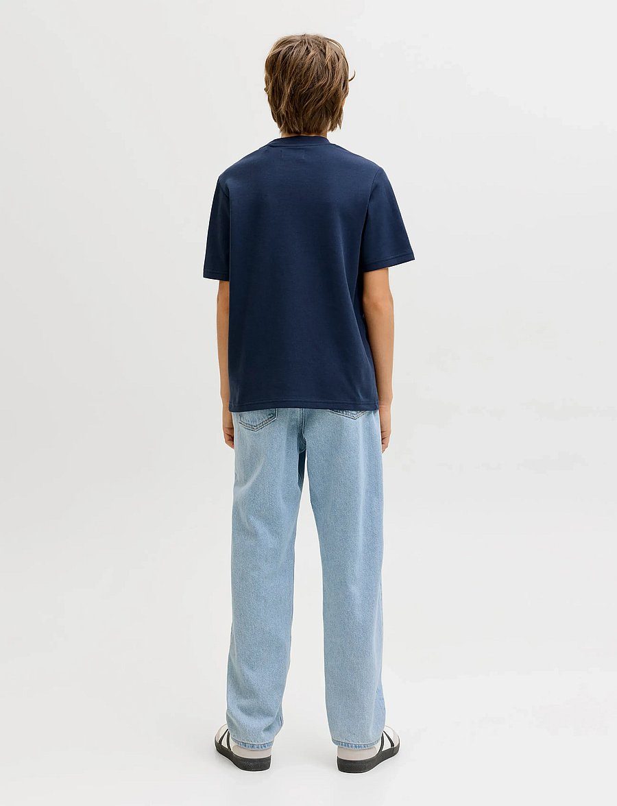 Jack & Jones - JJICHRIS JJORIGINAL AT 041 JNR - regular jeans - blue denim - 3