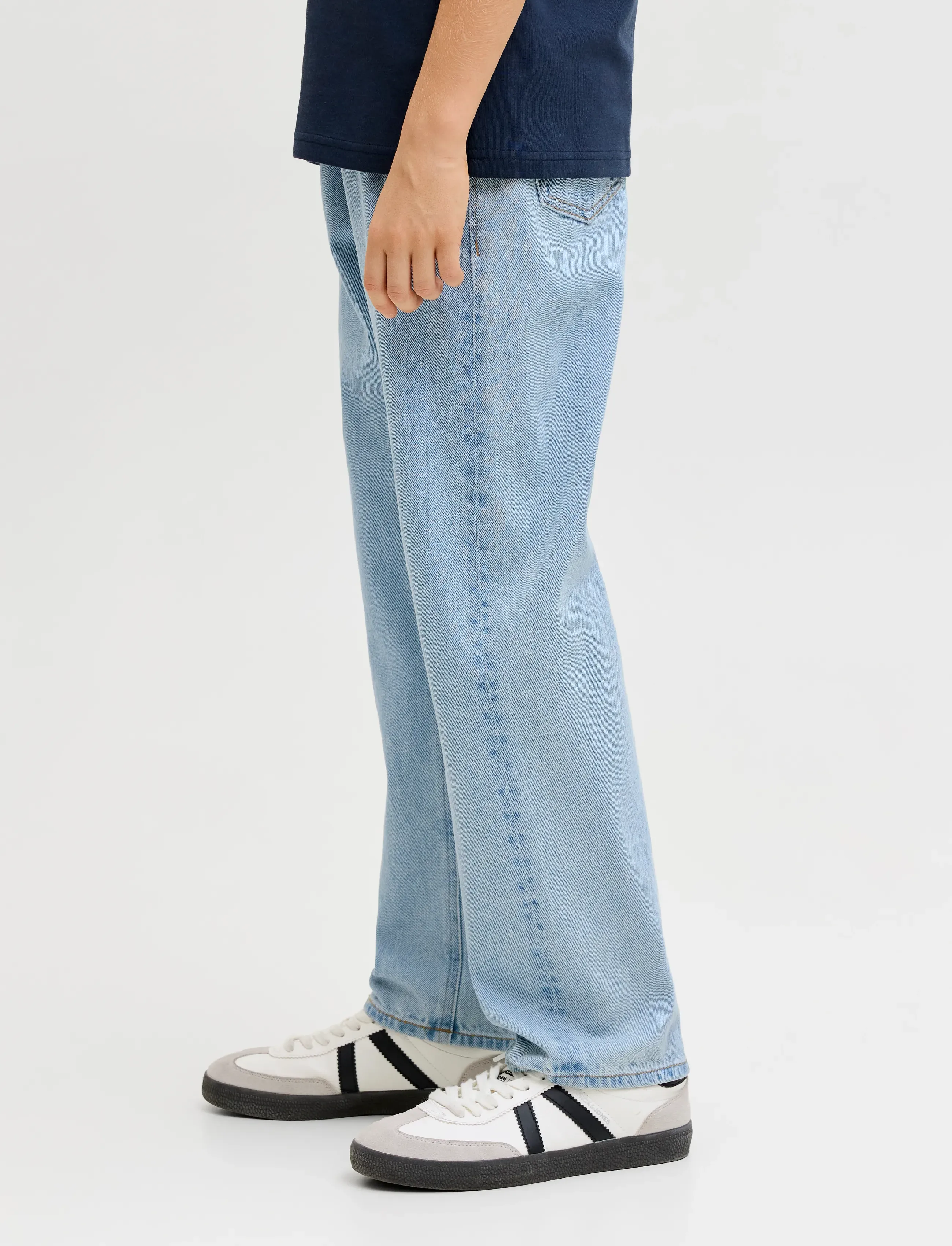 Jack & Jones - JJICHRIS JJORIGINAL AT 041 JNR - regular jeans - blue denim - 5
