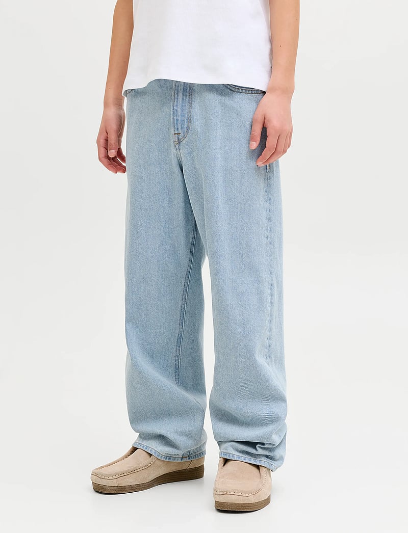 Jack & Jones - JJIALEX JJORIGINAL AT 041 JNR - loose jeans - blue denim - 0