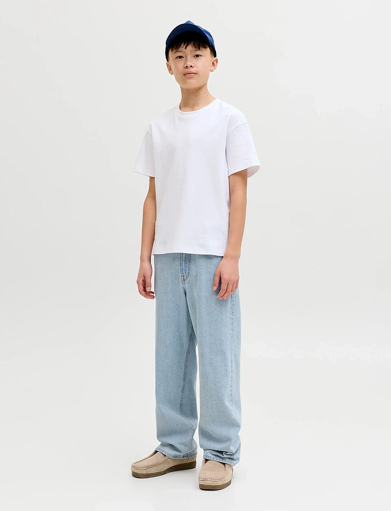 Jack & Jones - JJIALEX JJORIGINAL AT 041 JNR - loose jeans - blue denim - 4