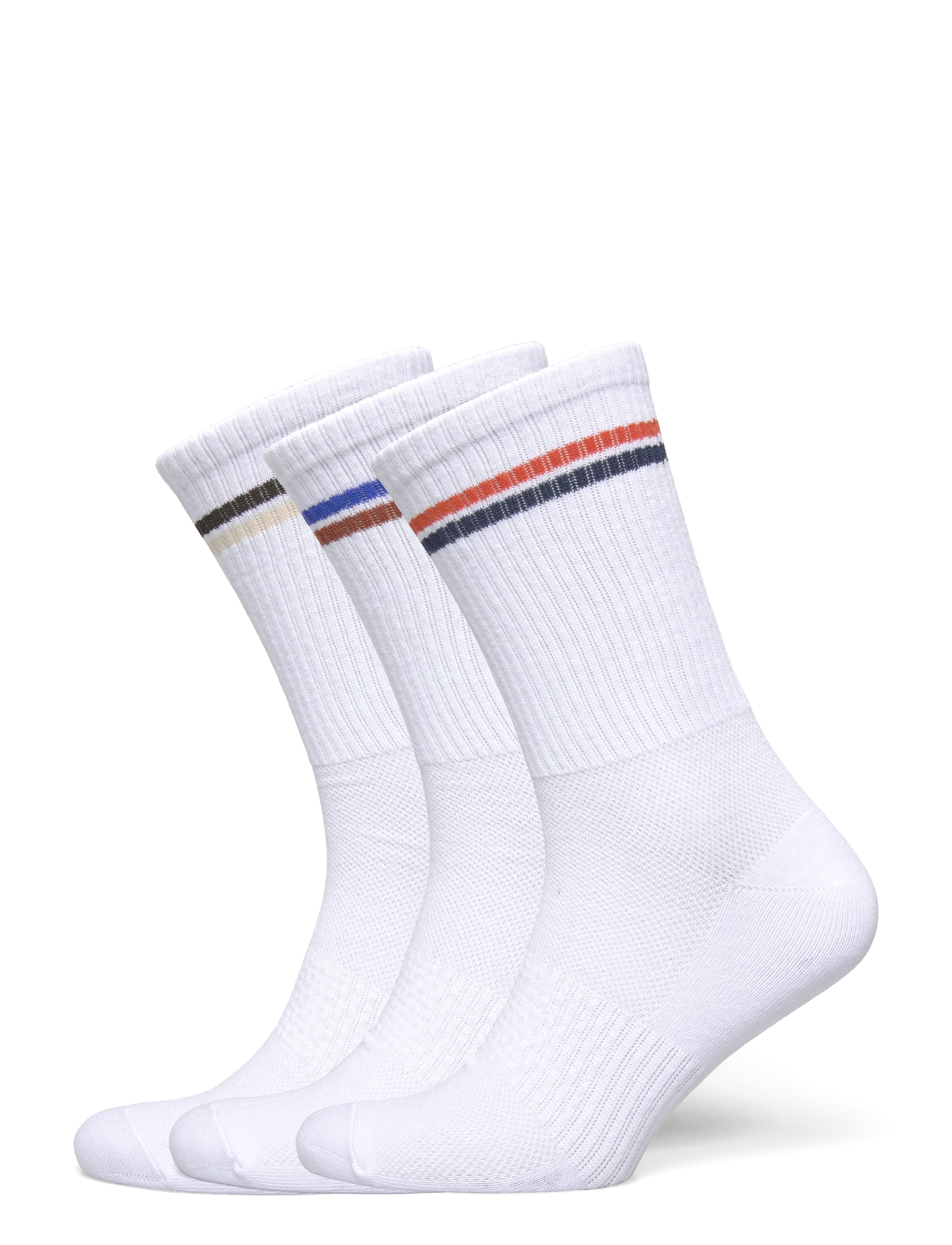 Jack & Jones JACBOSTON TENNIS SOCKS 3 PACK JNR - Kläder - BRIGHT WHITE / white
