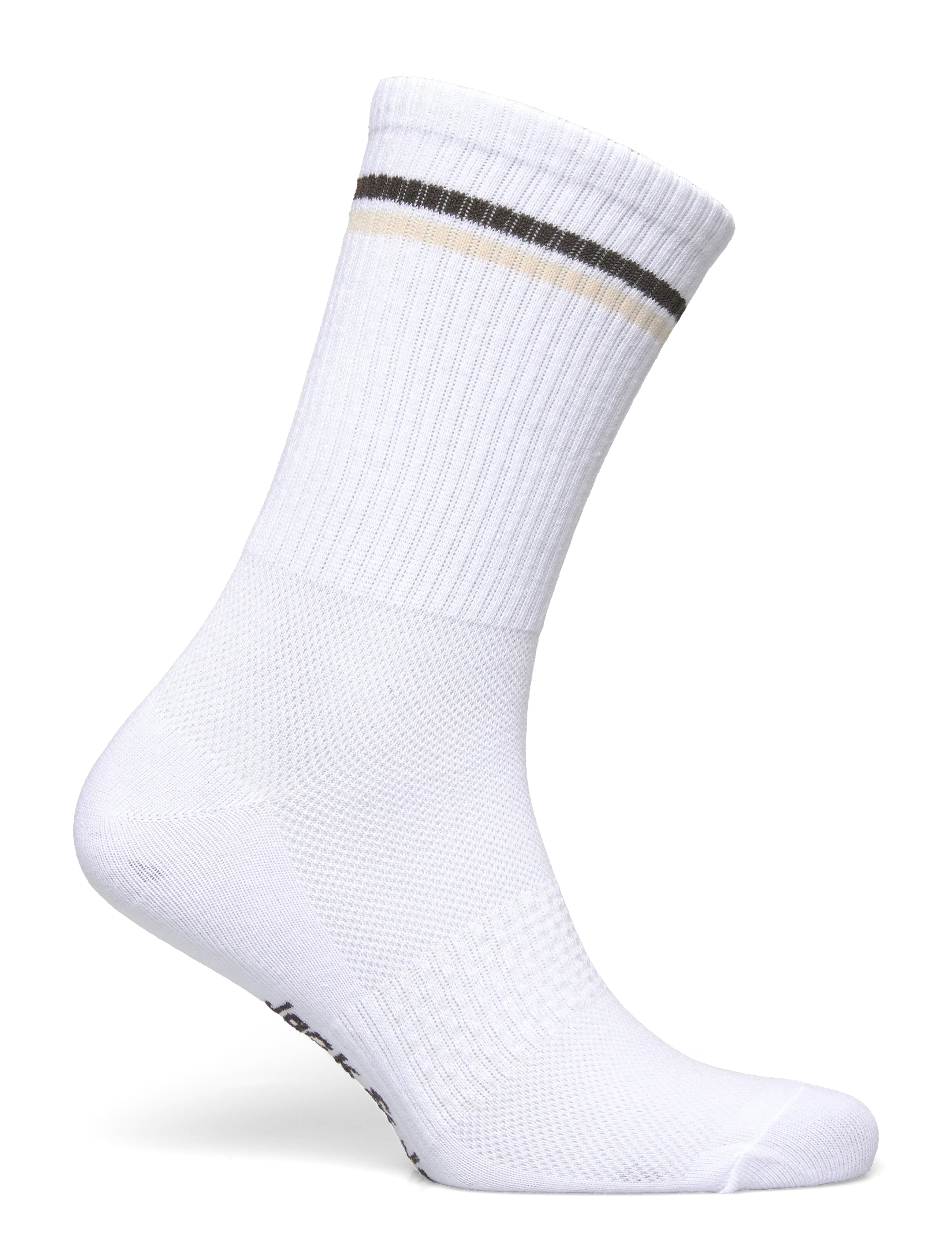 Jack & Jones - JACBOSTON TENNIS SOCKS 3 PACK JNR - bright white - 5