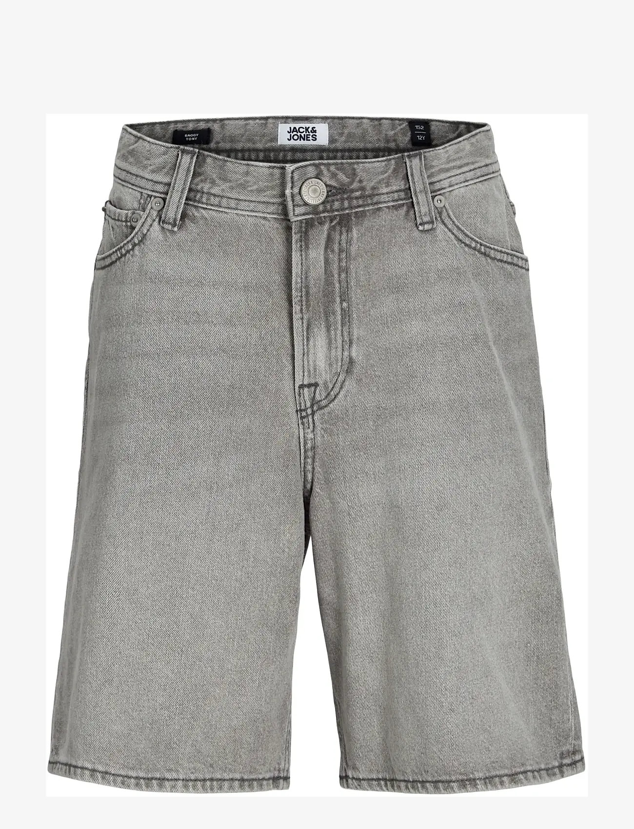 Jack & Jones - JJITONY JJORIGINAL SHORTS AKM 928 MNI - denim shorts - grey denim - 0