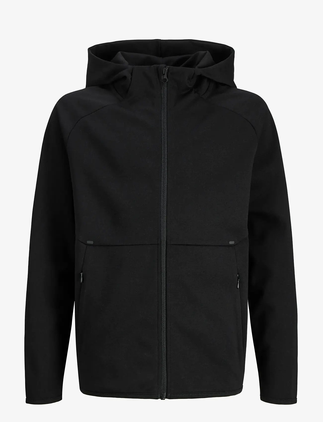 Jack & Jones - JJEBASE SWEAT ZIP HOOD NOOS JNR - hættetrøjer - black - 1