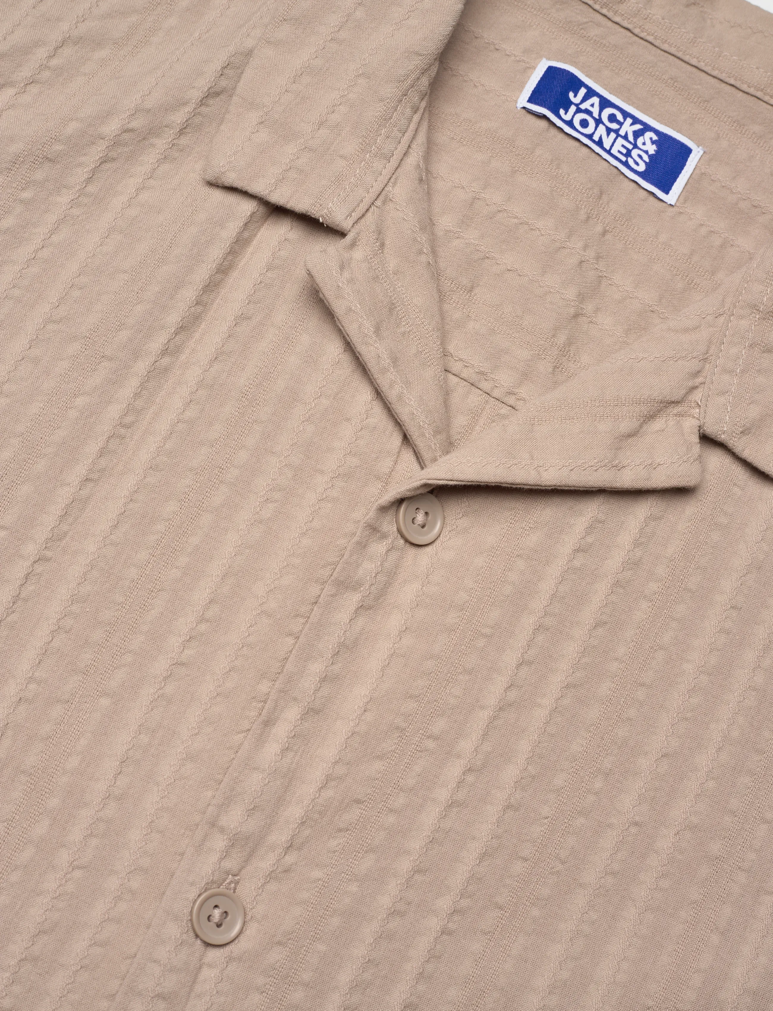 Jack & Jones - JJETYSON RESORT SHIRT SS JNR - kurzärmlige hemden - string - 2