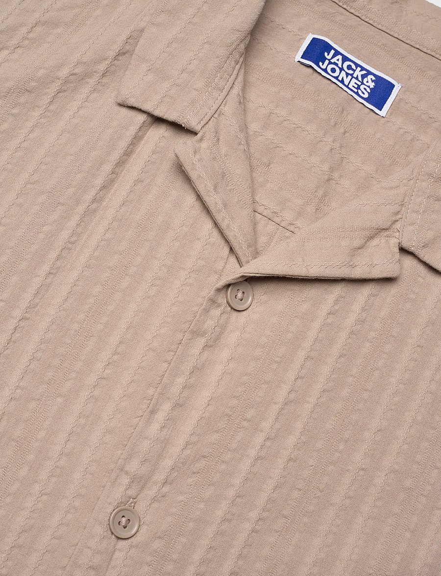 Jack & Jones - JJETYSON RESORT SHIRT SS JNR - marškiniai trumpomis rankovėmis - string - 2