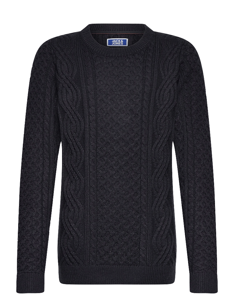 Jack & Jones - JPRBLUSEAN KNIT CABLE CREW NECK JNR - džemprid - dark navy - 0