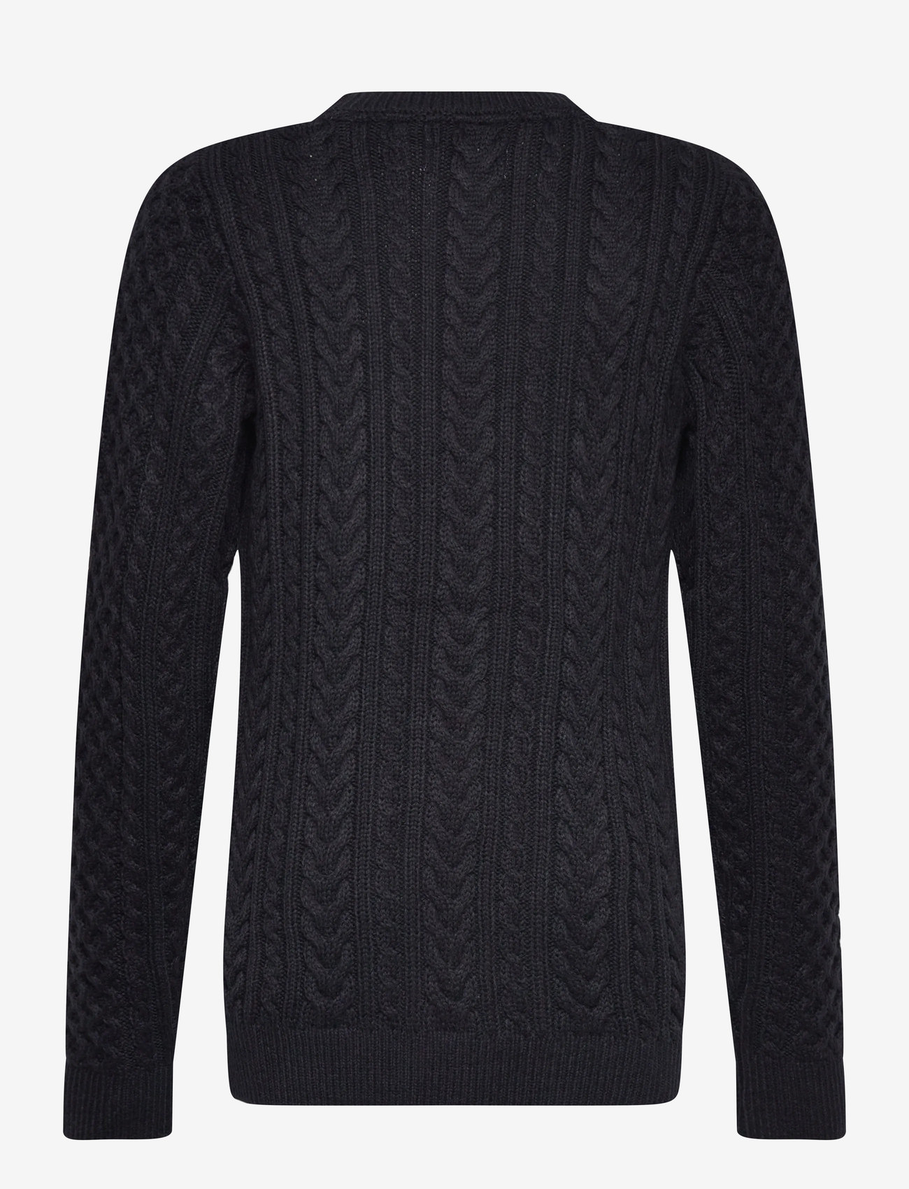 Jack & Jones - JPRBLUSEAN KNIT CABLE CREW NECK JNR - efterårstøj - dark navy - 1