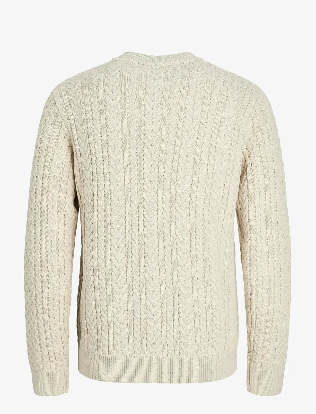 Jack & Jones - JPRBLUSEAN KNIT CABLE CREW NECK JNR - neulepuserot - silver lining - 2