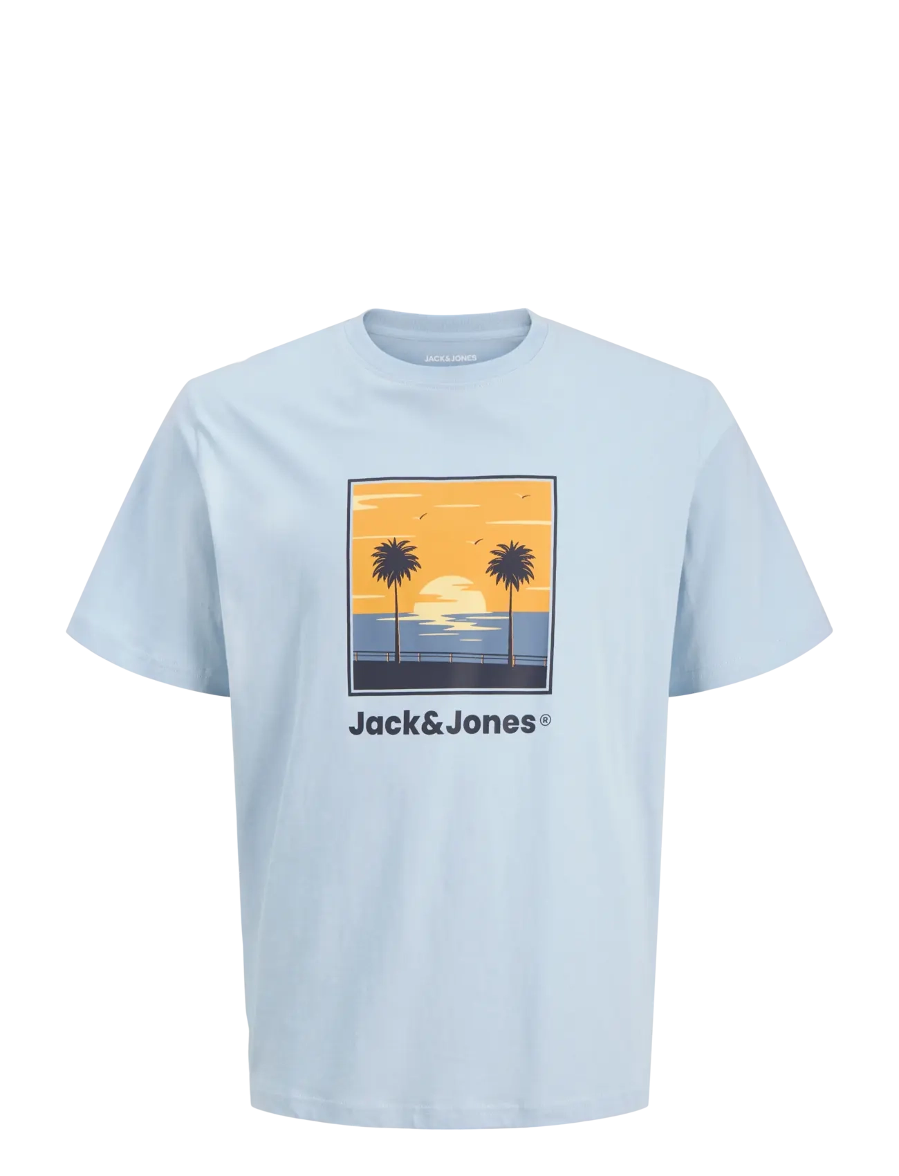Jack & Jones JJPERRY TEE SS CREW NECK JNR - Överdelar - CELESTIAL BLUE / blue