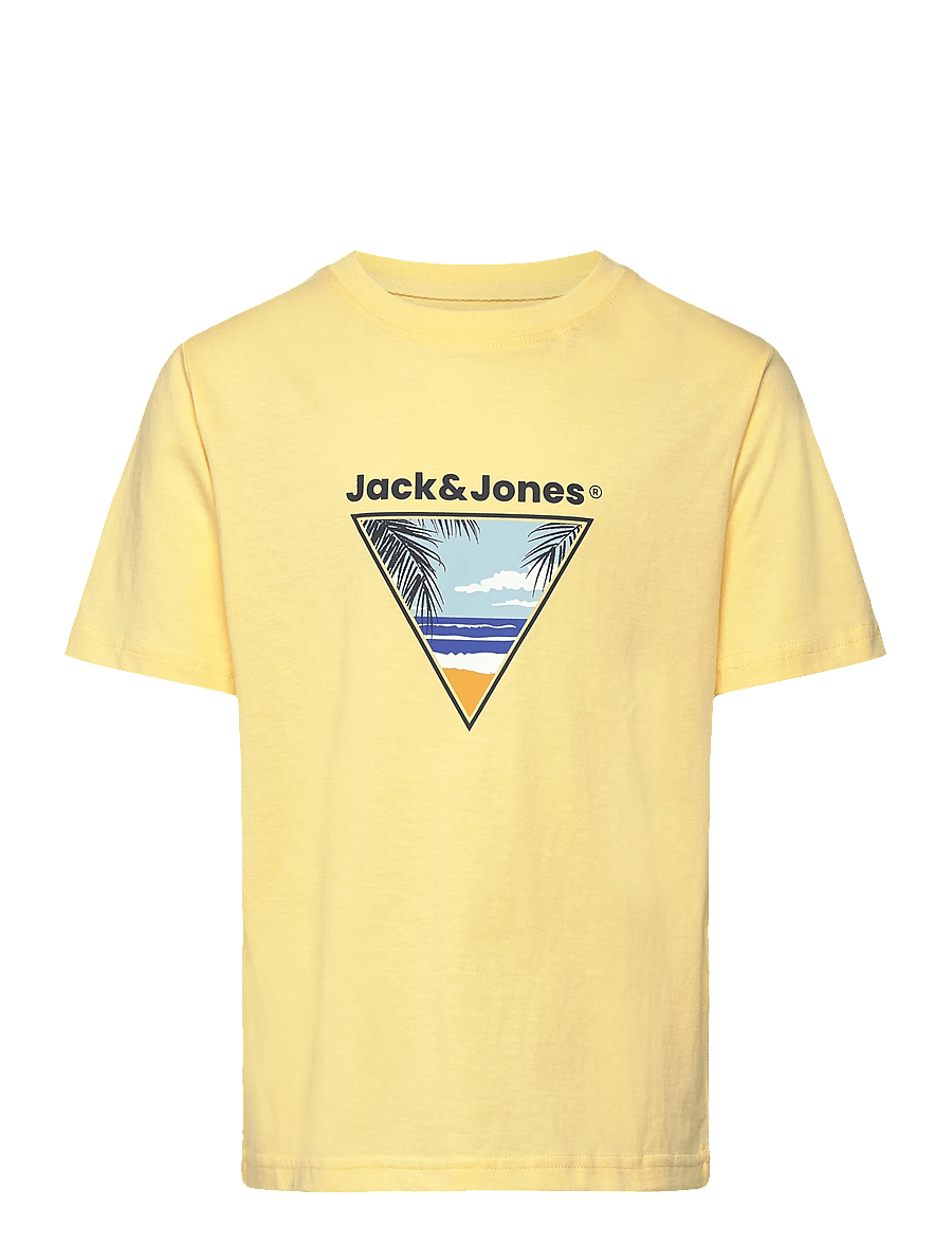 Jack & Jones - JJPERRY TEE SS CREW NECK JNR - kurzärmelige - sunlight - 0