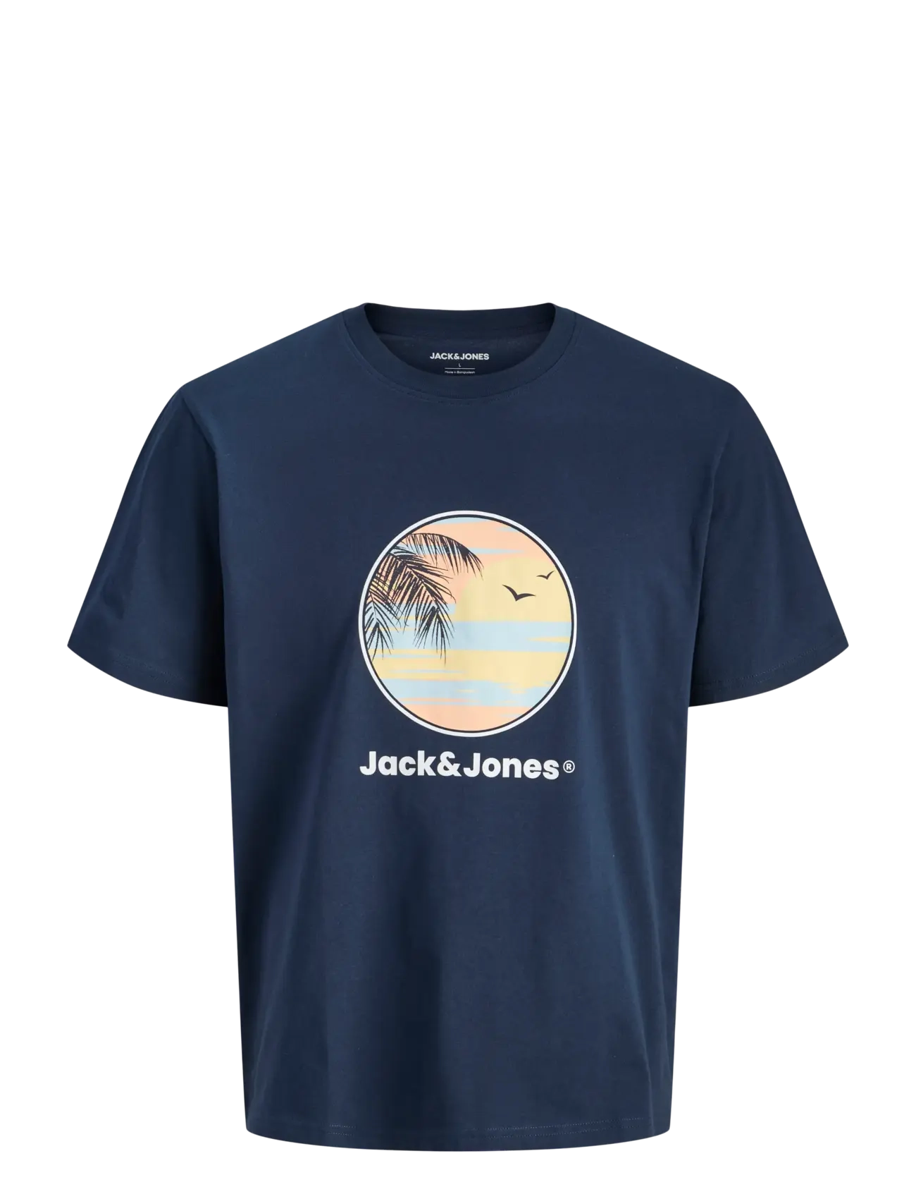 Jack & Jones JJPERRY TEE SS CREW NECK MNI - Deals - NAVY BLAZER / navy
