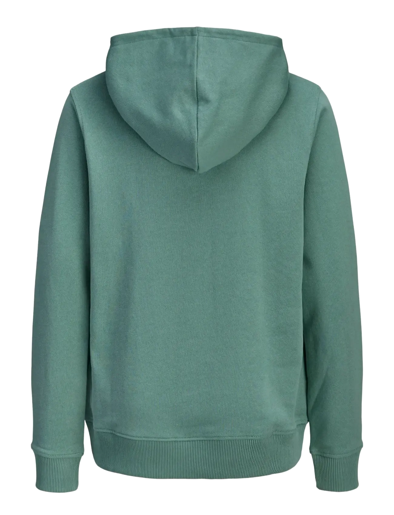 Jack & Jones - JJCOLLEGE LOGO SWEAT HOOD JNR - kapuzenpullover - mineral blue - 1