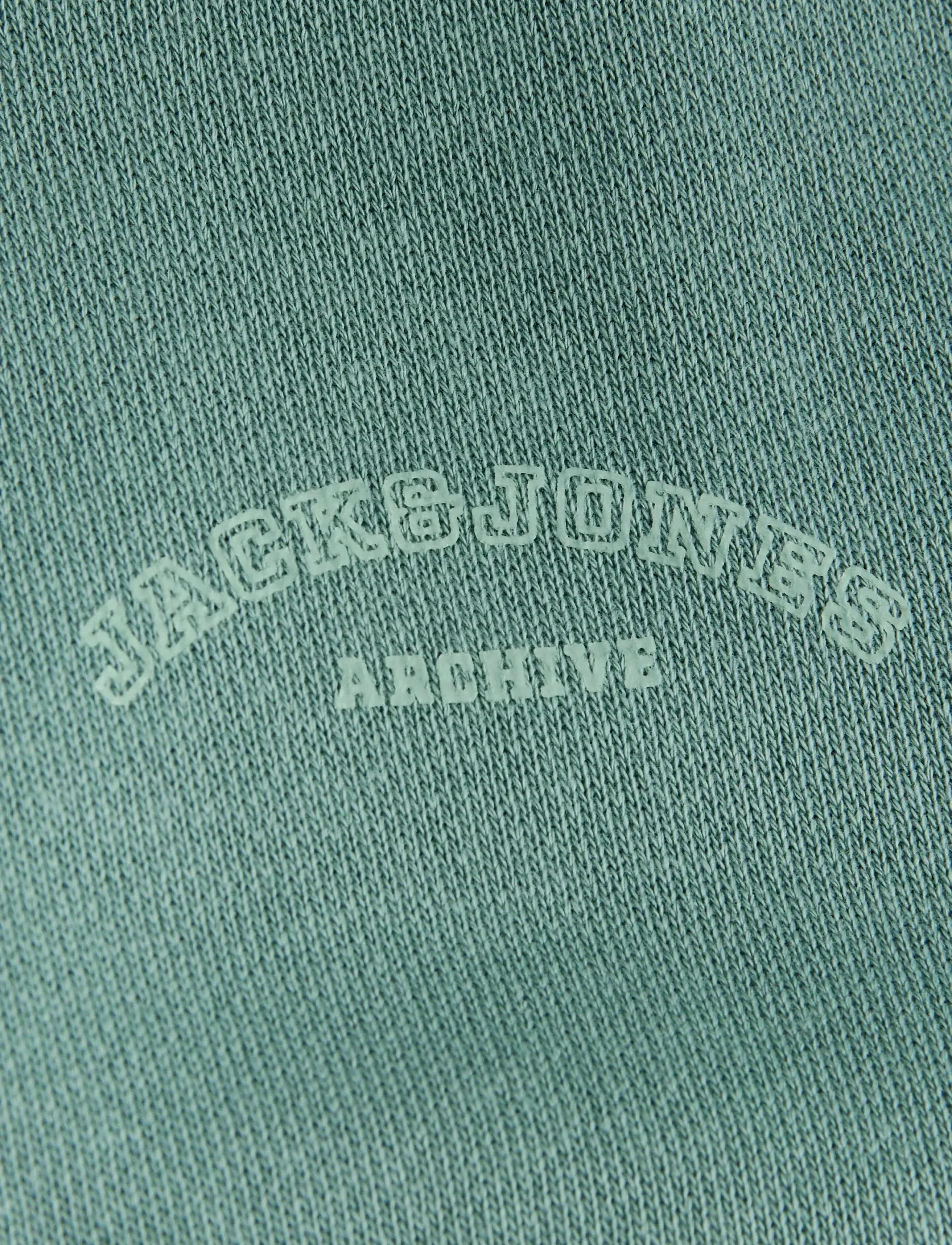Jack & Jones - JJCOLLEGE LOGO SWEAT HOOD JNR - kapuzenpullover - mineral blue - 3