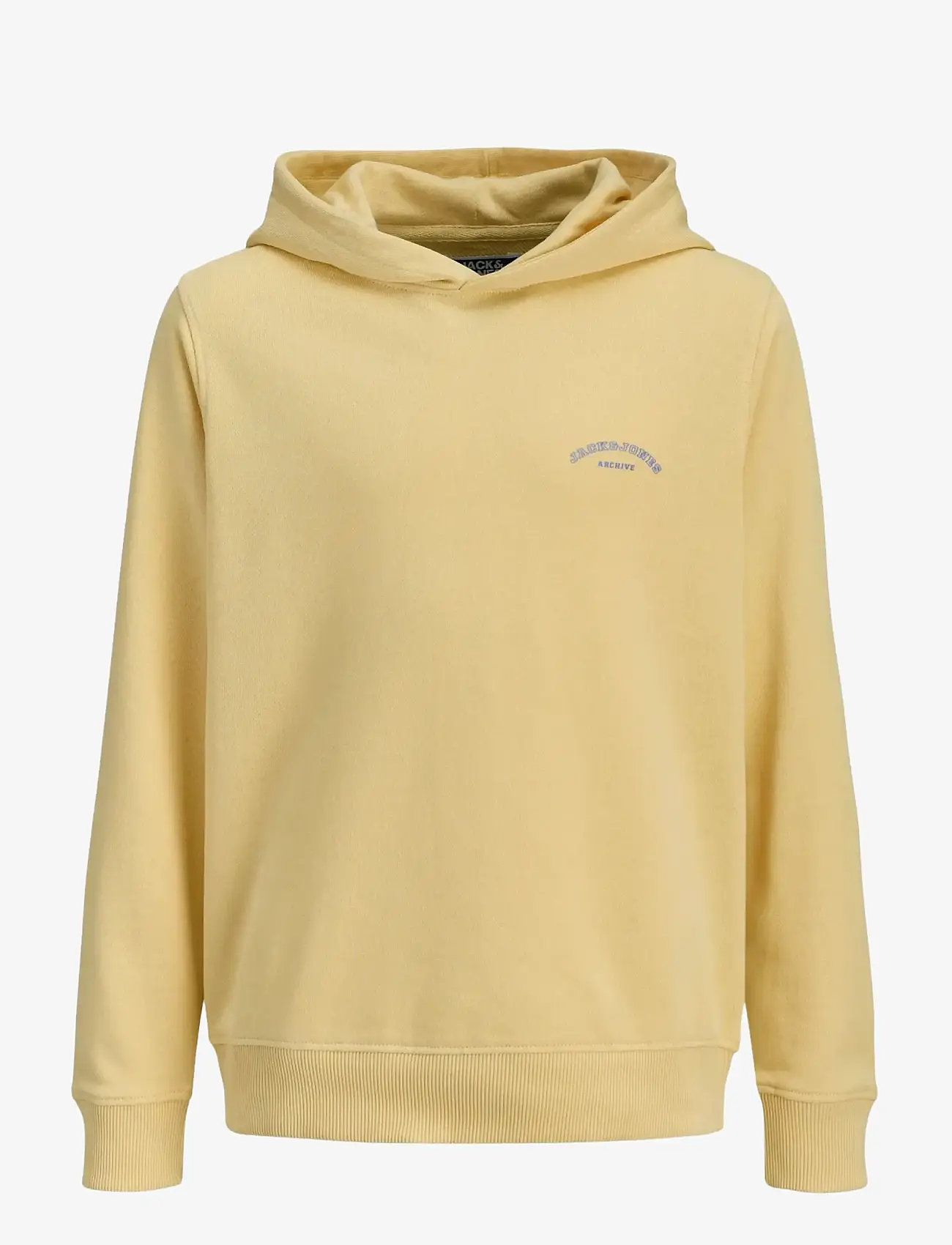 Jack & Jones - JJCOLLEGE LOGO SWEAT HOOD JNR - hættetrøjer - sunlight - 0