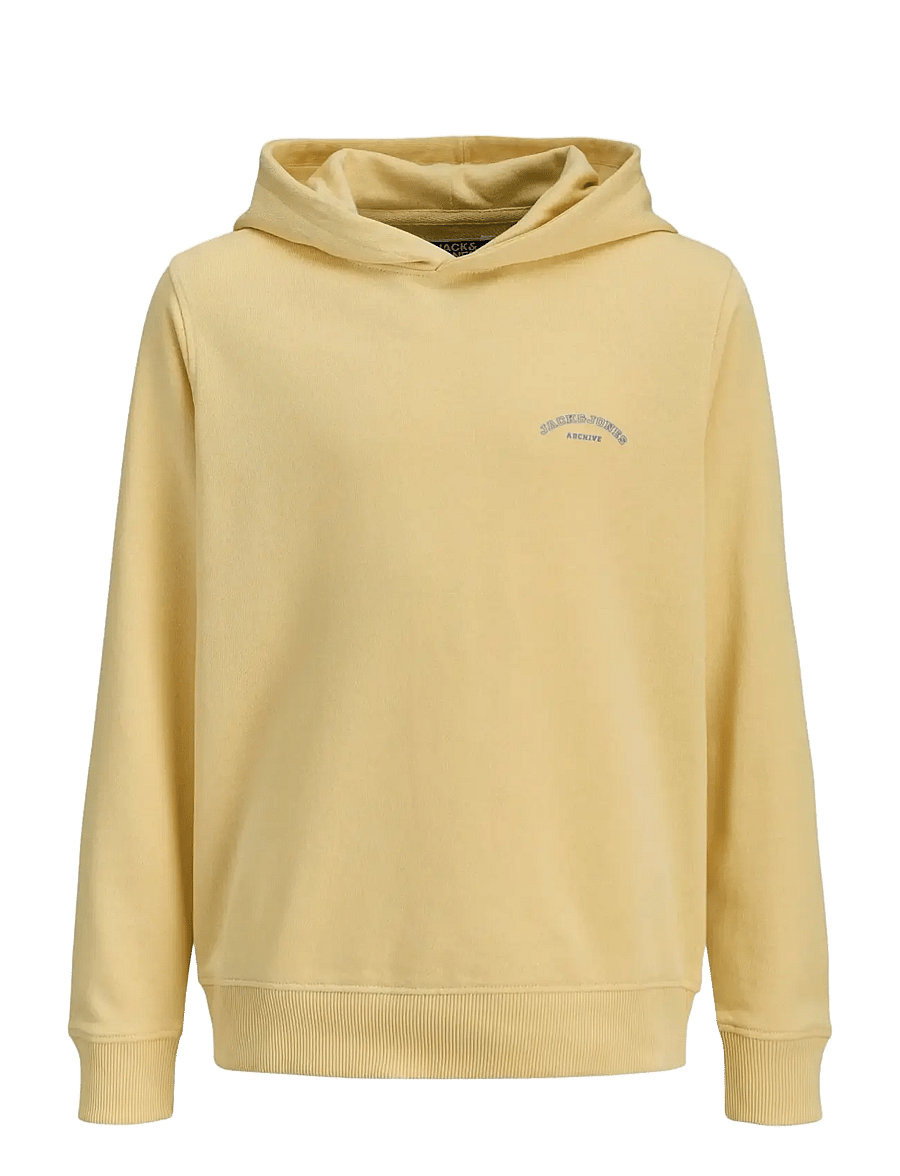 Jack & Jones - JJCOLLEGE LOGO SWEAT HOOD JNR - kapuutsiga pusad - sunlight - 0