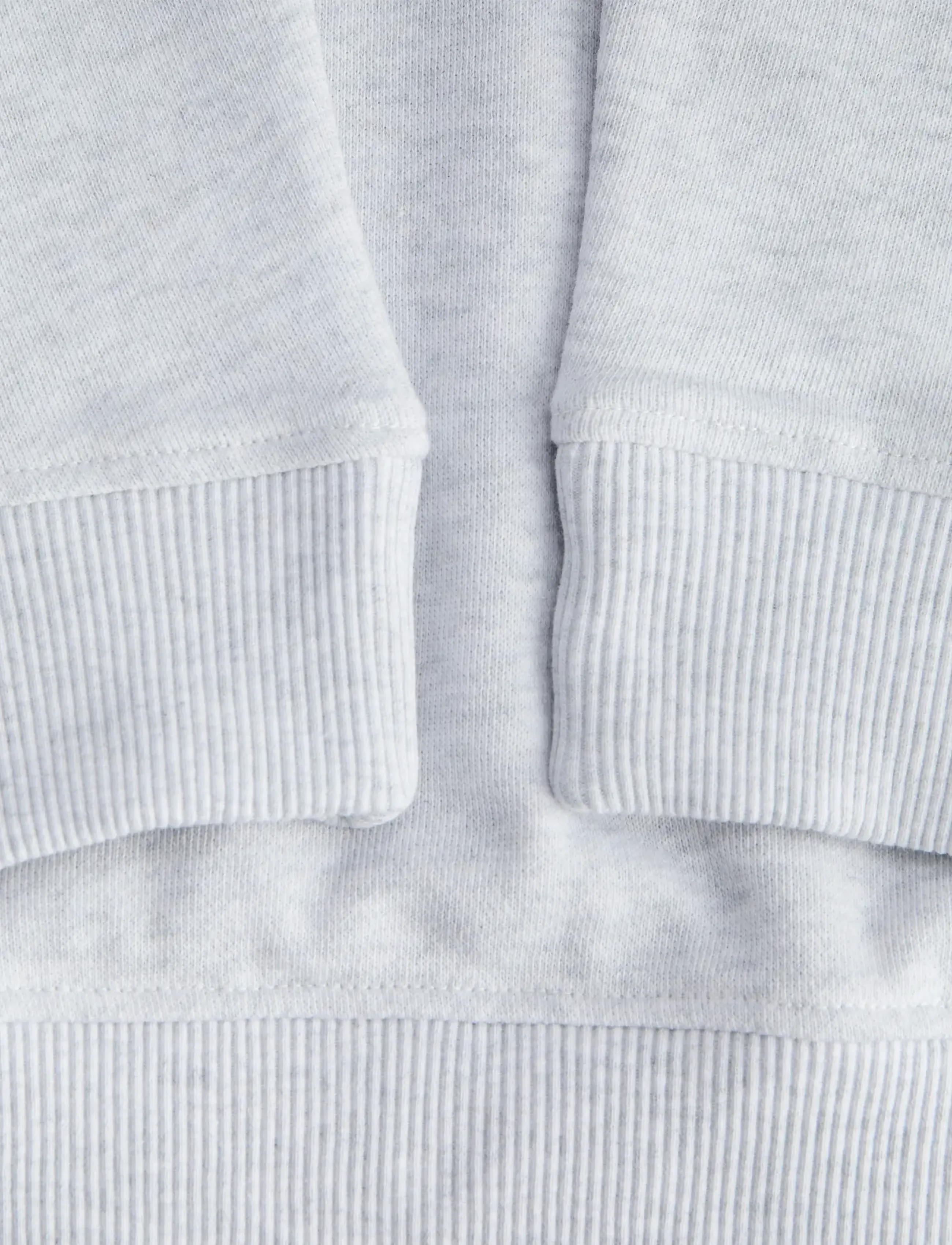 Jack & Jones - JJCOLLEGE LOGO SWEAT HOOD JNR - hættetrøjer - white melange - 2