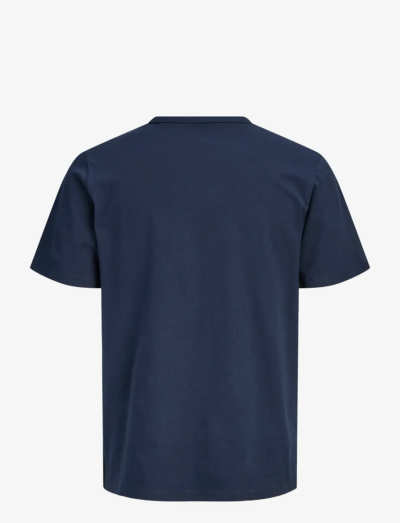 Jack & Jones - JJCOLLEGE LOGO TEE SS CREW NECK JNR - kortärmade t-shirts - navy blazer - 2