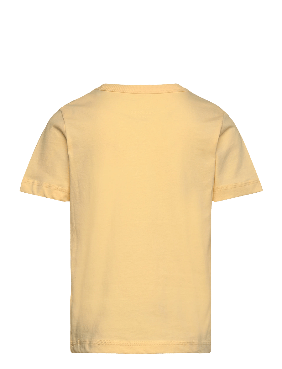 Jack & Jones - JJCOLLEGE LOGO TEE SS CREW NECK MNI - kurzärmelige t-shirts - sunlight - 1