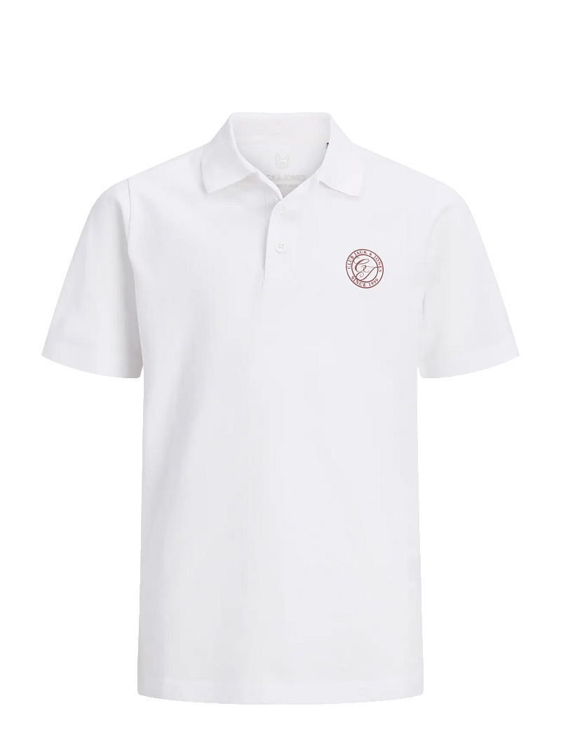 Jack & Jones - JJALLIANCE POLO SS JNR - kortærmede poloer - bright white - 1