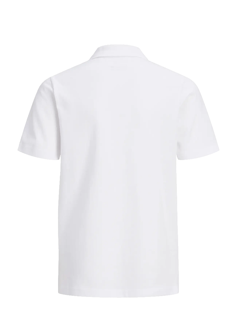 Jack & Jones - JJALLIANCE POLO SS JNR - kortærmede poloer - bright white - 2