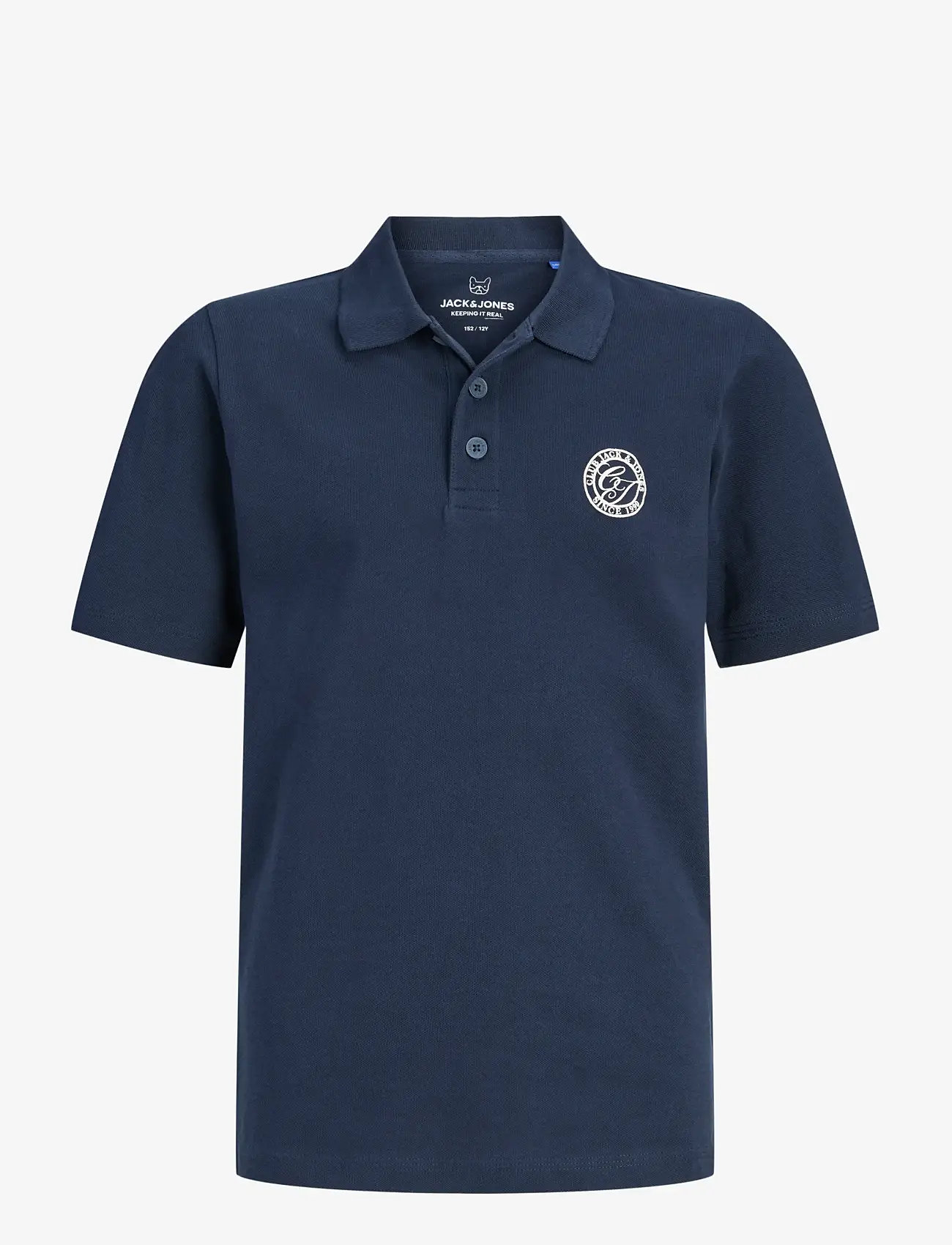 Jack & Jones - JJALLIANCE POLO SS JNR - kortærmede poloer - navy blazer - 1