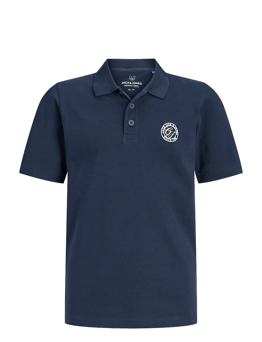 Jack & Jones - JJALLIANCE POLO SS JNR - kortærmede poloer - navy blazer - 1