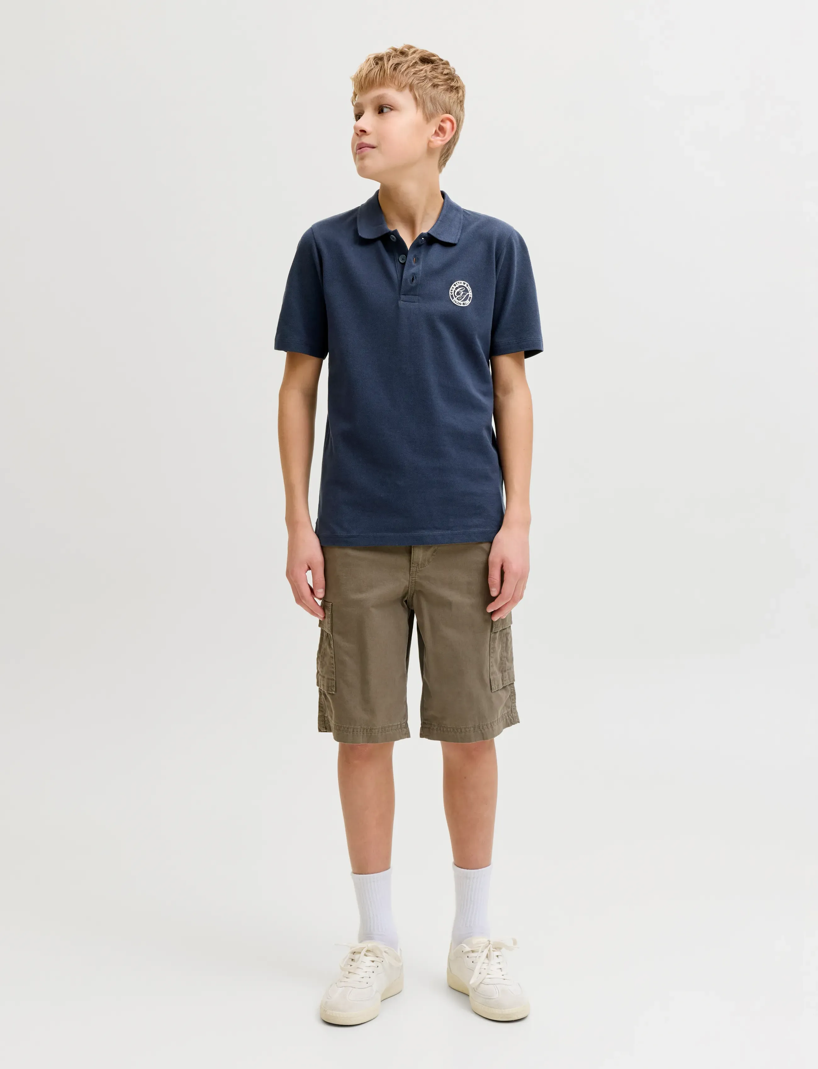Jack & Jones - JJALLIANCE POLO SS JNR - kortærmede poloer - navy blazer - 4