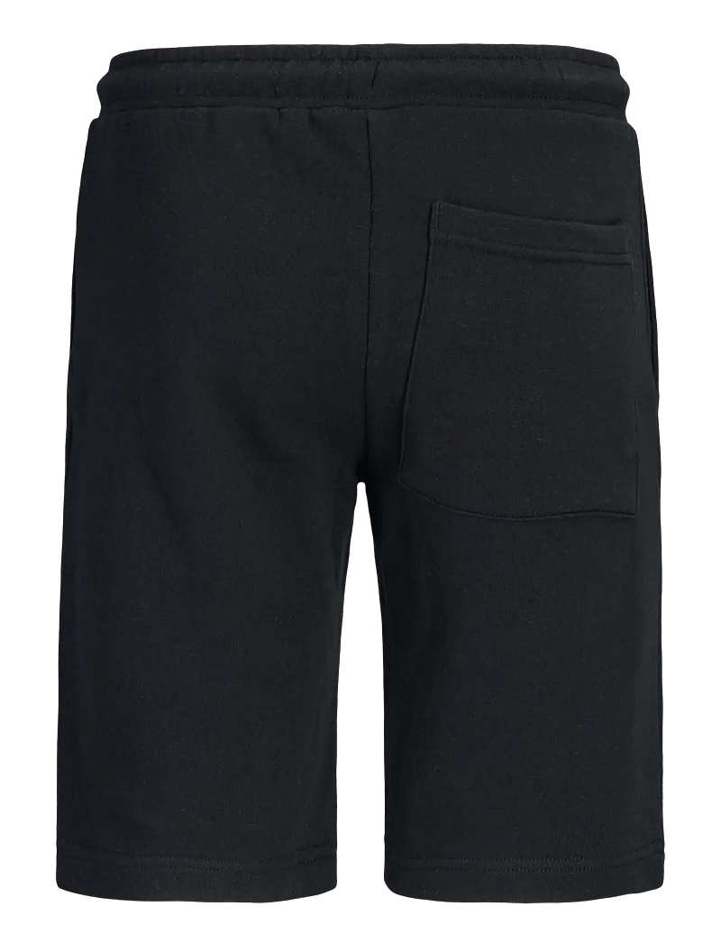 Jack & Jones - JPSTGORDON COLLEGE SWEAT SHORTS MID JNR - sweatshorts - black - 1