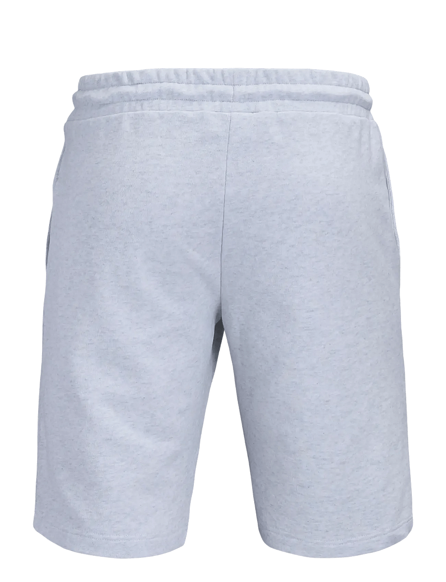 Jack & Jones - JPSTGORDON COLLEGE SWEAT SHORTS MID JNR - sweatshorts - white melange - 1