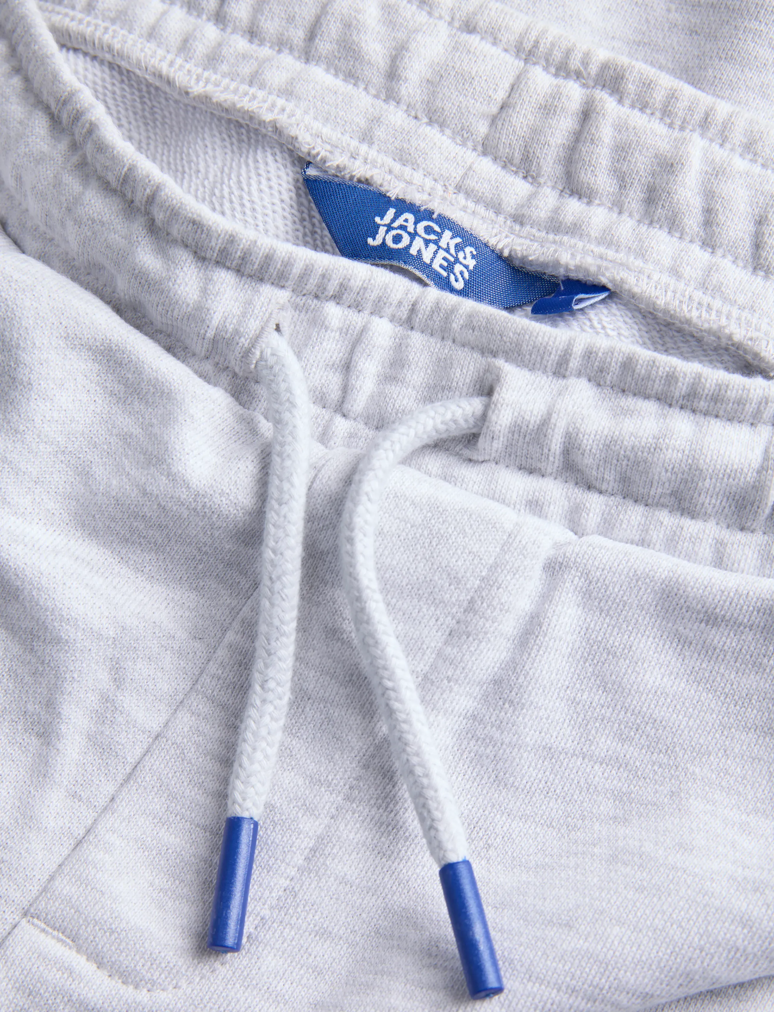 Jack & Jones - JPSTGORDON COLLEGE SWEAT SHORTS MID JNR - sweatshorts - white melange - 2