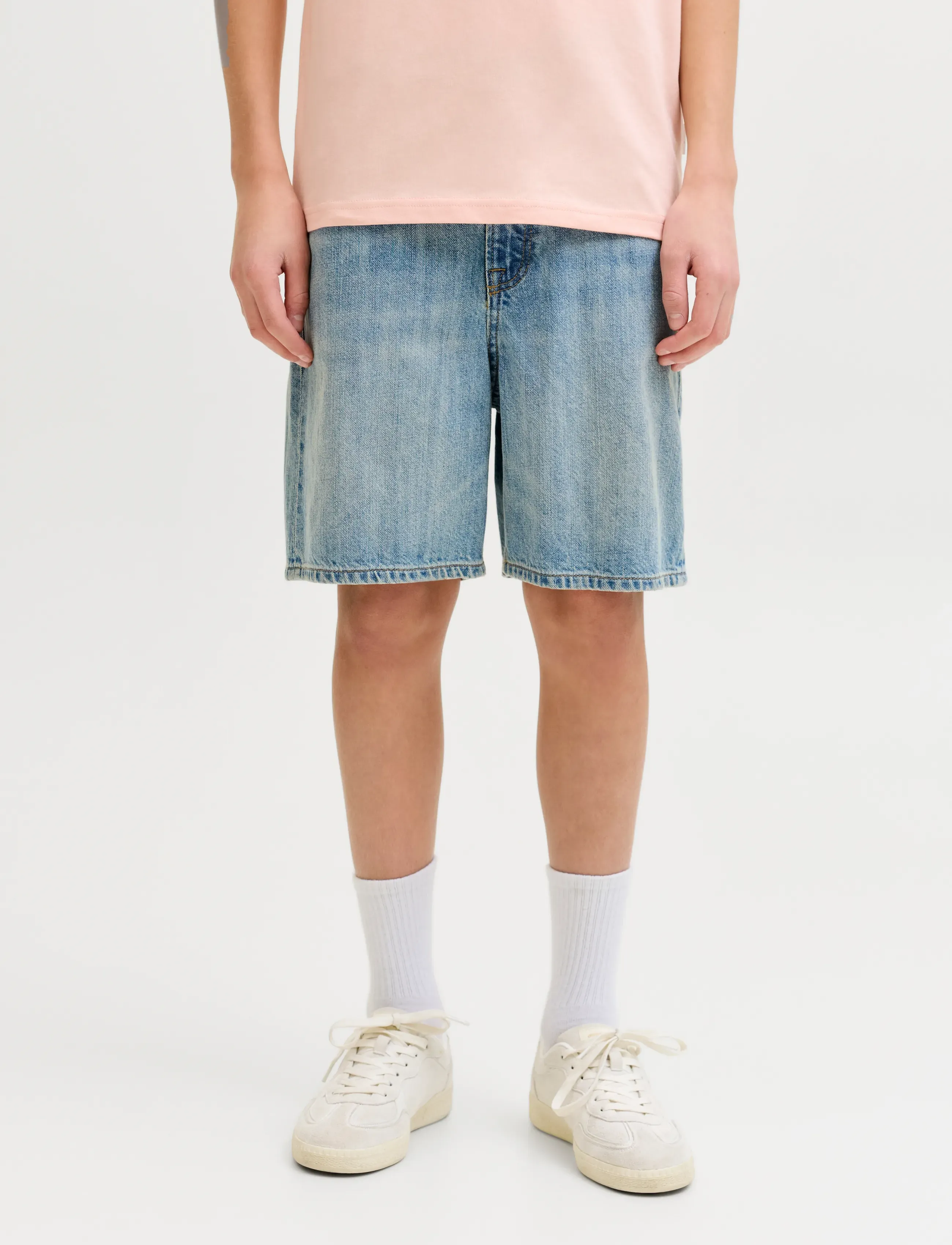 Jack & Jones JJITONY JJORIGINAL SHORTS AKM 280 JNR - Jeansshorts - BLUE DENIM / blue