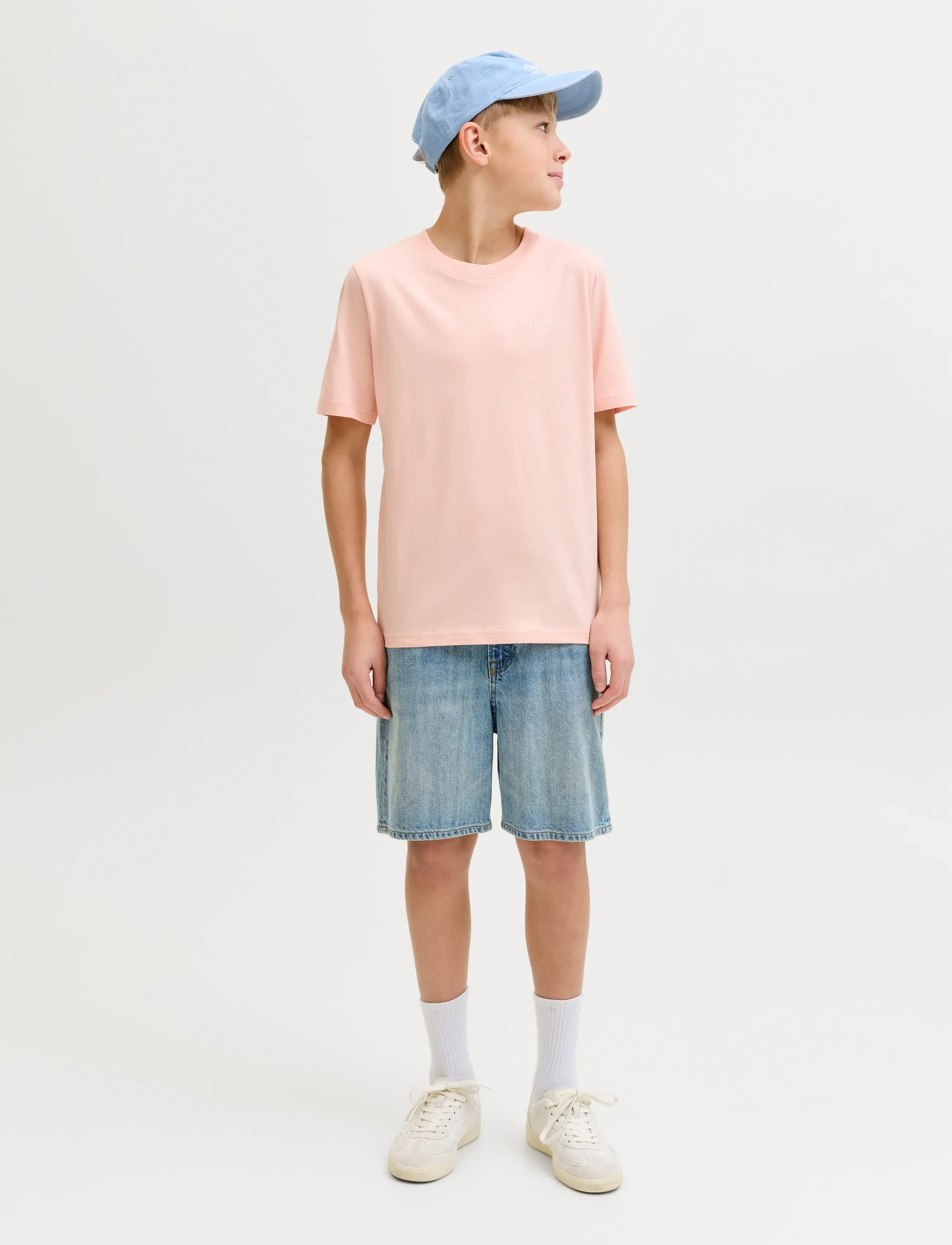 Jack & Jones - JJITONY JJORIGINAL SHORTS AKM 280 JNR - jeansshorts - blue denim - 4