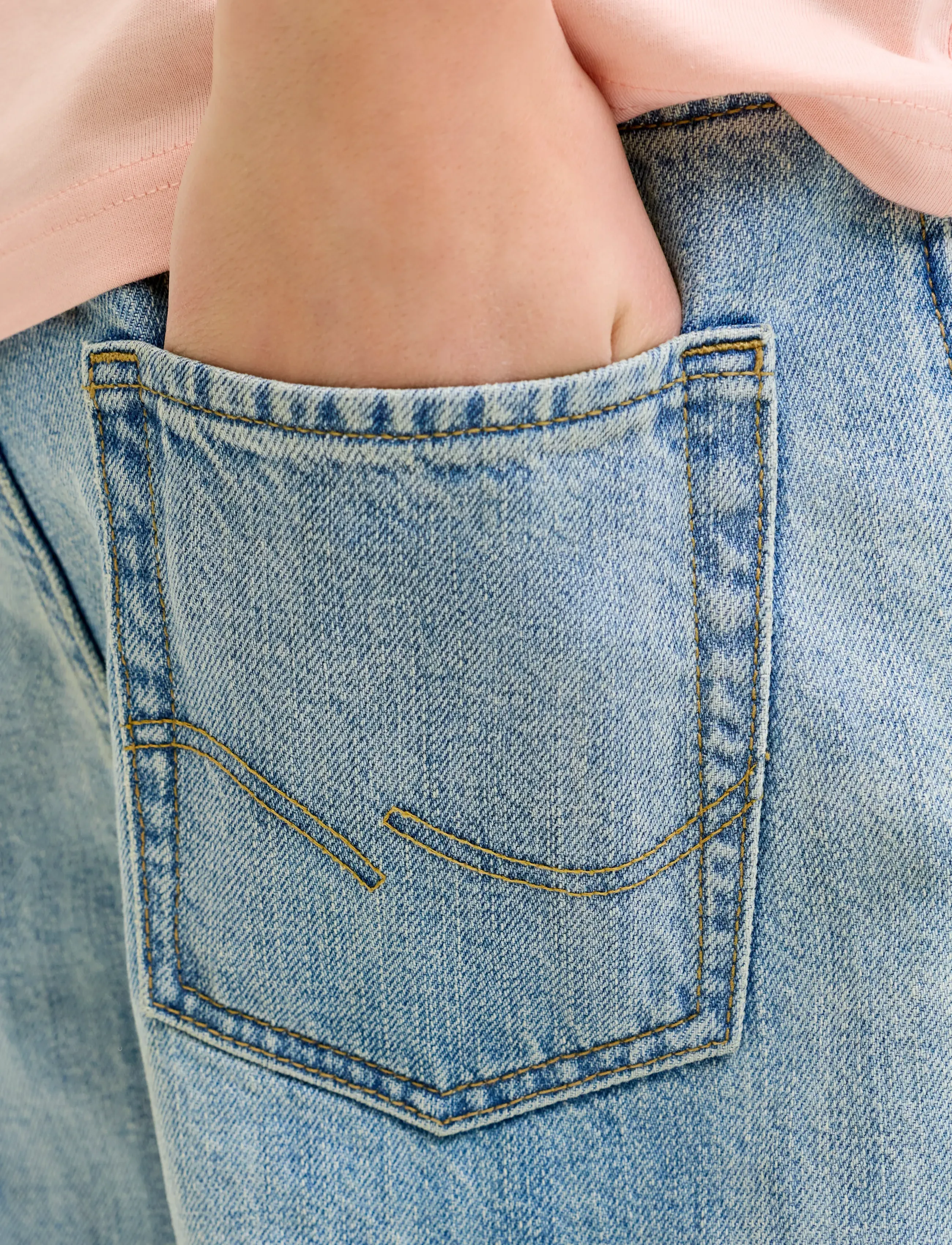 Jack & Jones - JJITONY JJORIGINAL SHORTS AKM 280 JNR - jeansshorts - blue denim - 5