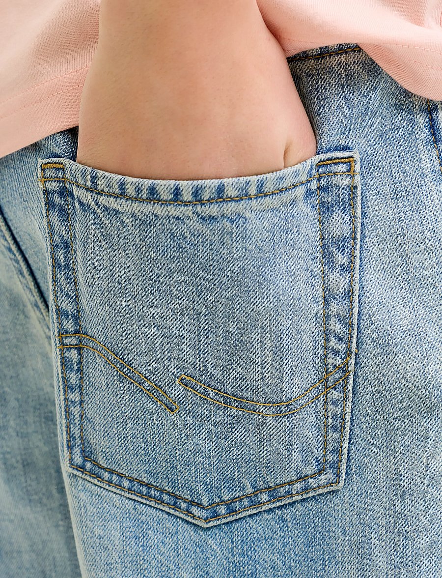 Jack & Jones - JJITONY JJORIGINAL SHORTS AKM 280 JNR - jeansshorts - blue denim - 5
