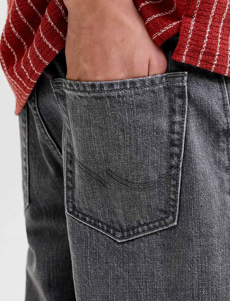 Jack & Jones - JJITONY JJORIGINAL SHORTS AKM 280 JNR - denimshorts - grey denim - 5